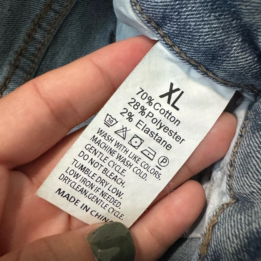 🔥 4 for $20 DEAL 🔥 SHEIN \ Temu || Denim Jeans Size XL - Picture 5 of 12